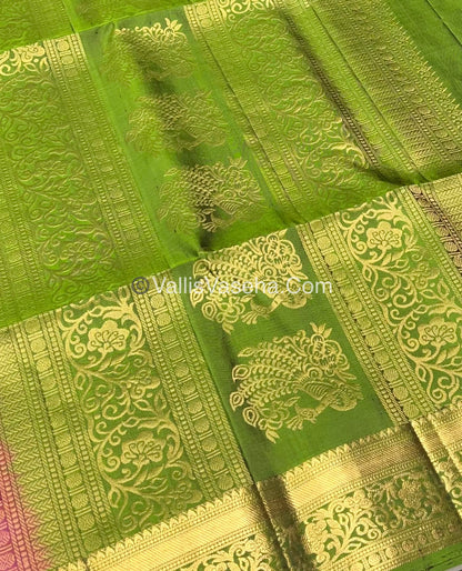 Pure Soft Silk Saree - Kanchi Border - VVPSS033
