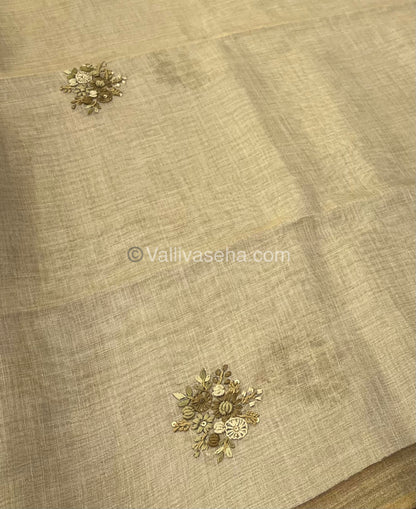 French Knot - Tissue Saree -  VVLFN001