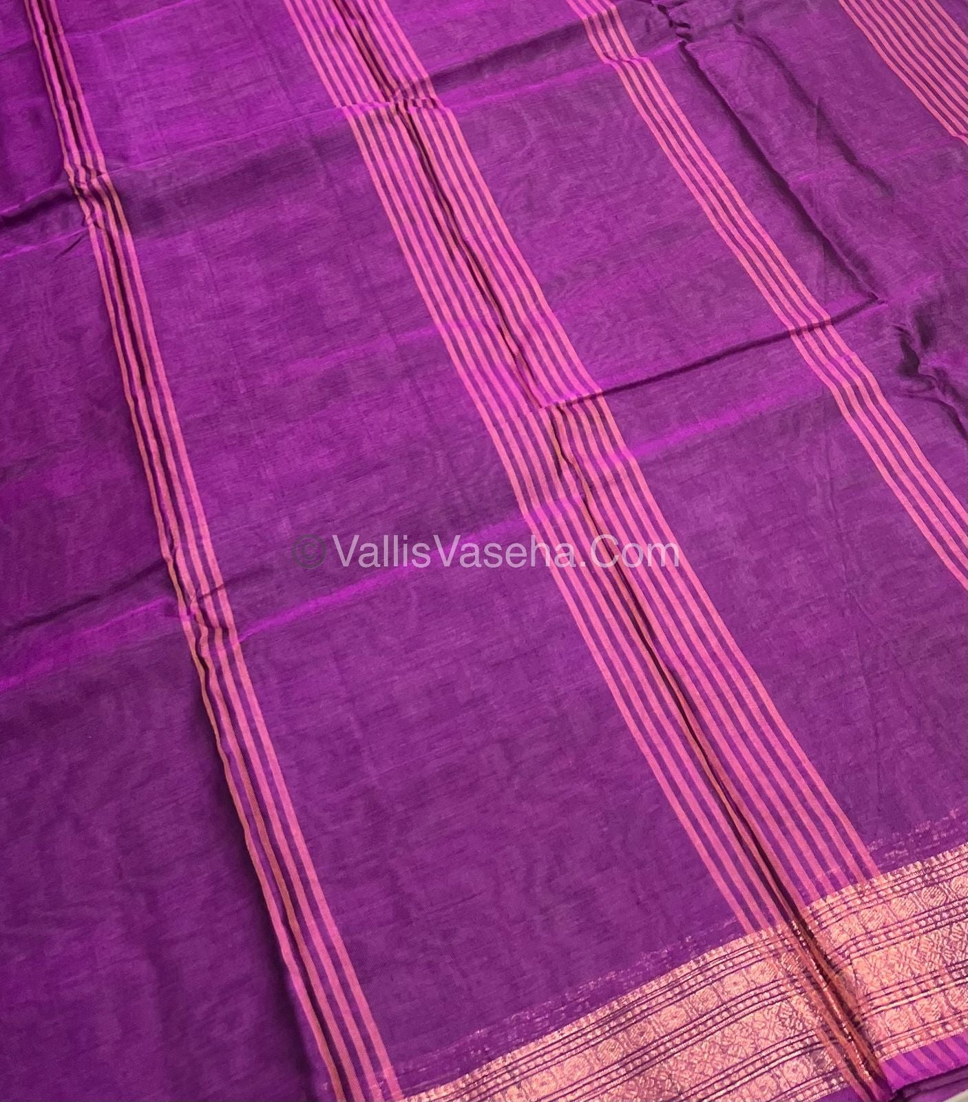 Dhaka Cotton Saree - VVDCS001