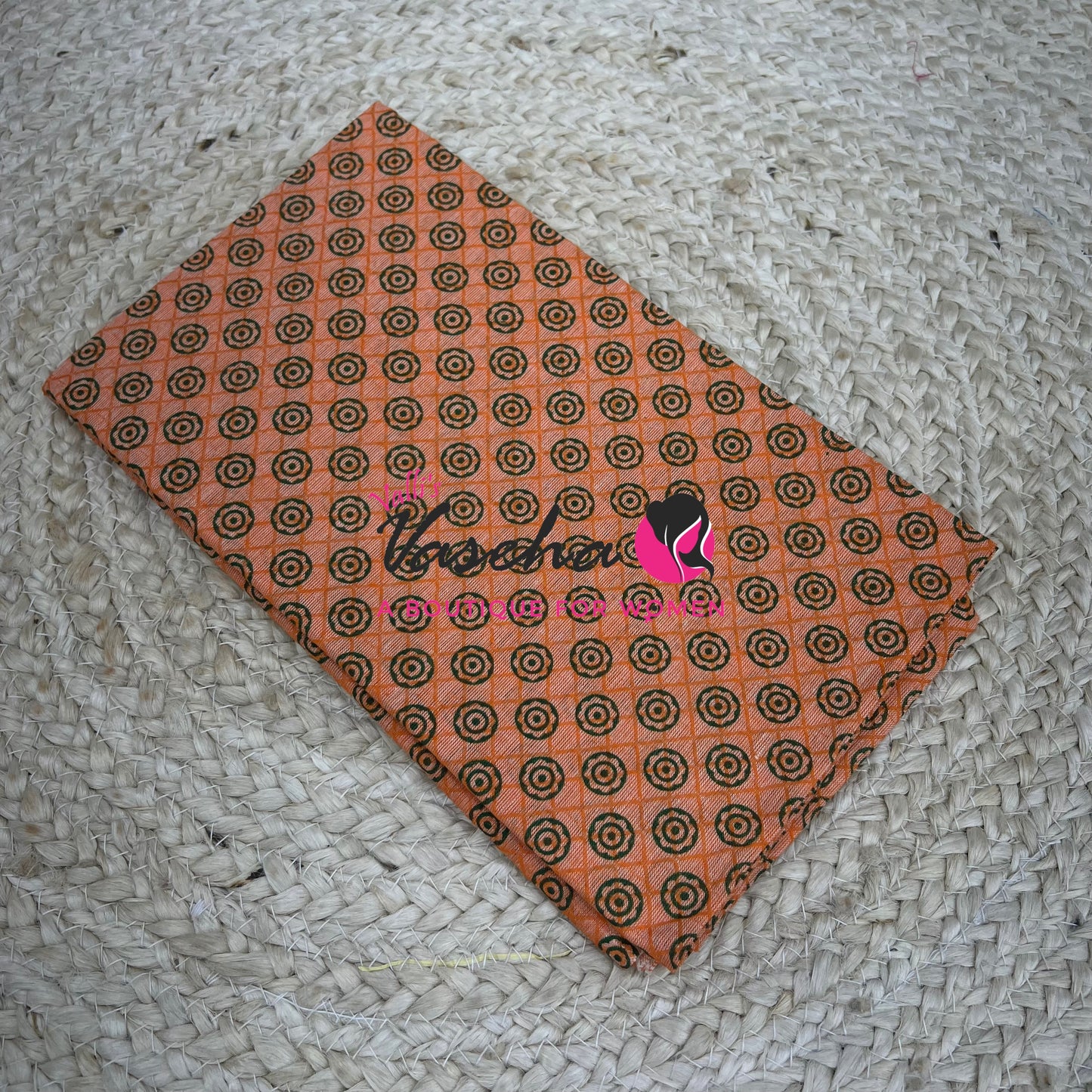 Blouse Bit - Pure Cotton - Self Bobby  Print - 1 mtr - VVBB001