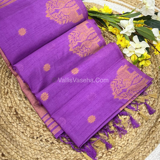 Mulberry Semi Silk - Very Light Lavender Shade - VVMSS003