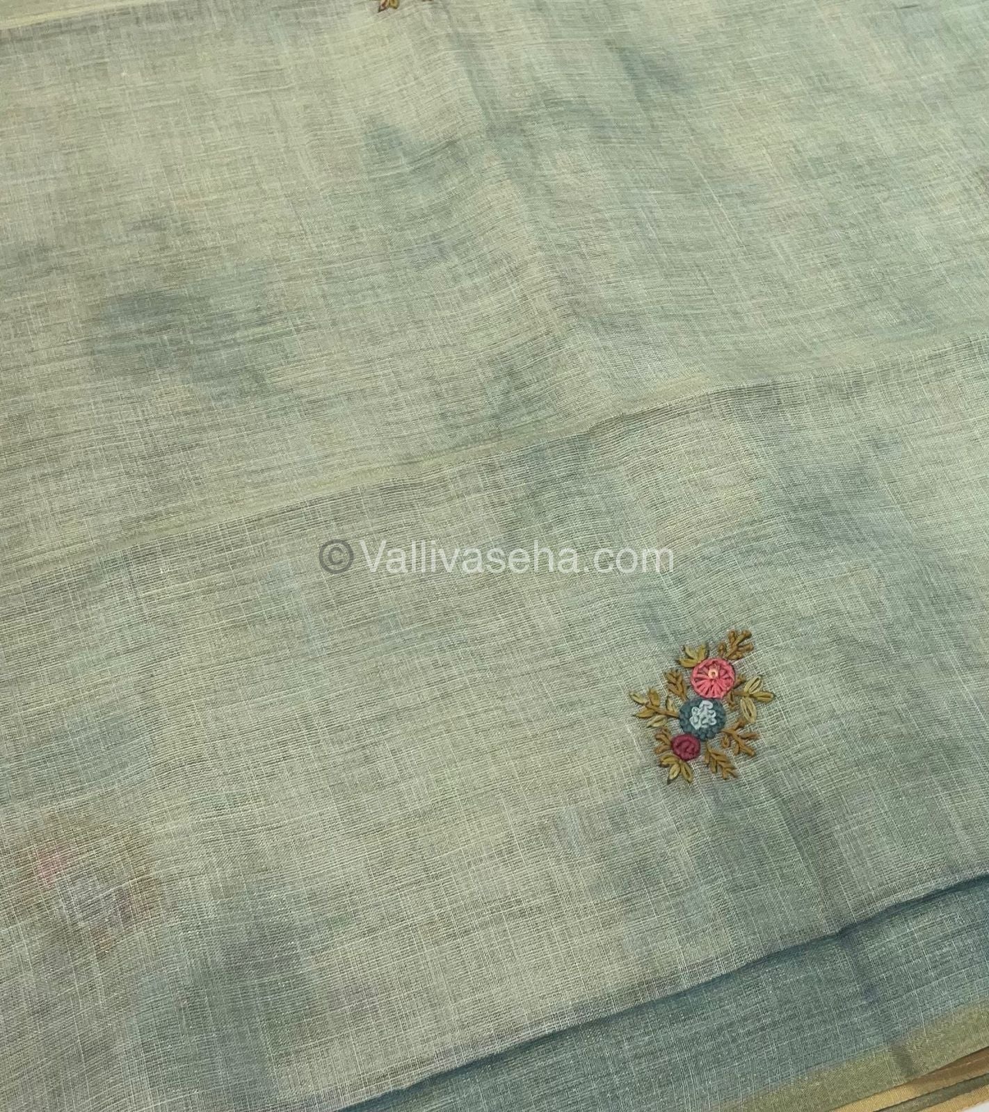 French Knot - Tissue Saree -  VVLFN001