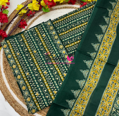 Unstitched Material | Cotton Material | VVUSM097