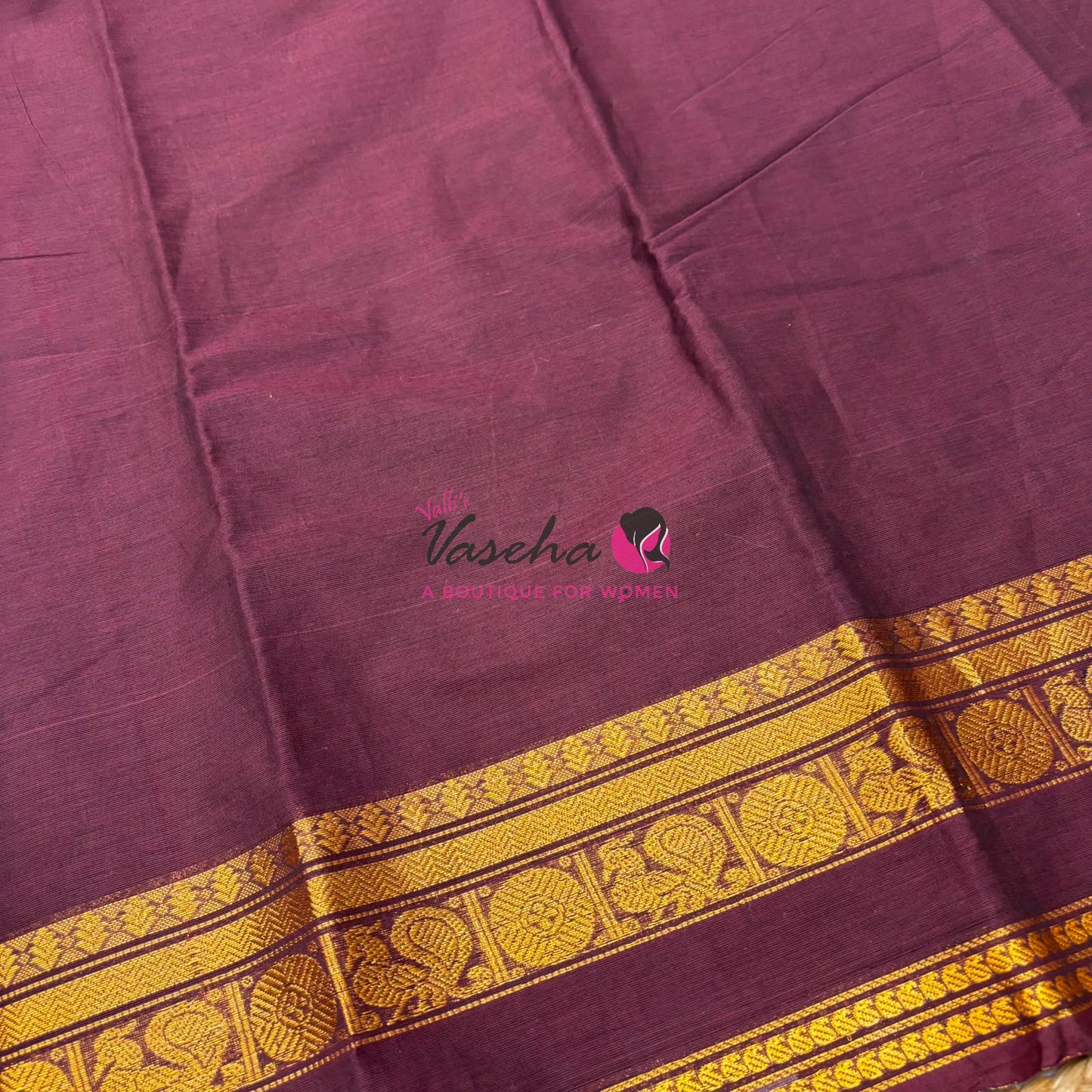 Kanchi Cotton Saree - VVKCS019