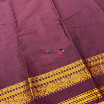 Kanchi Cotton Saree - VVKCS019
