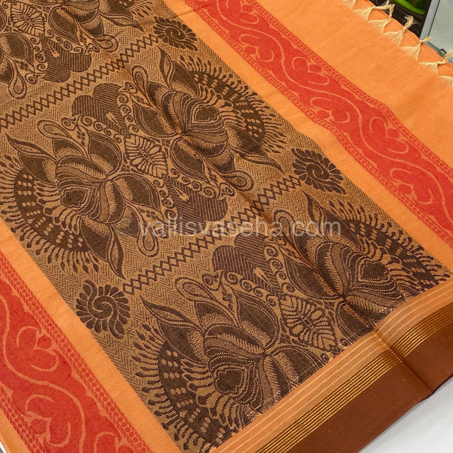 Handloom South Cotton Saree - VVSCS001