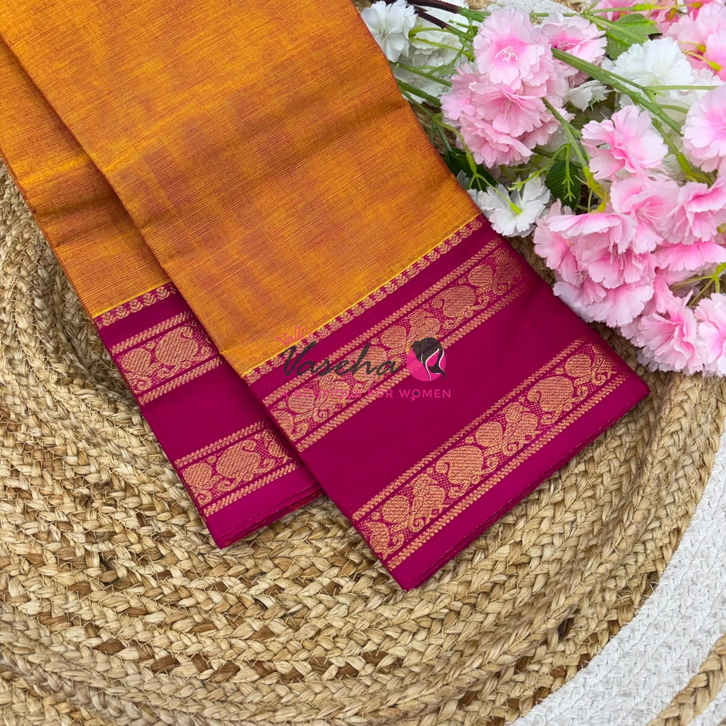 Kanchi Cotton Saree - VVKCS019