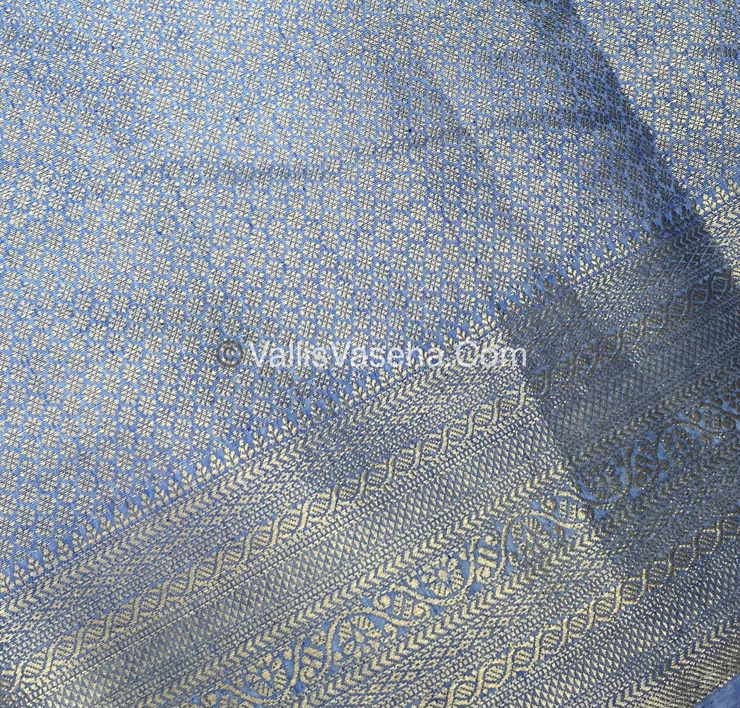 50% less - Offer Saree - Semi Banarasi Saree   - VVDS006