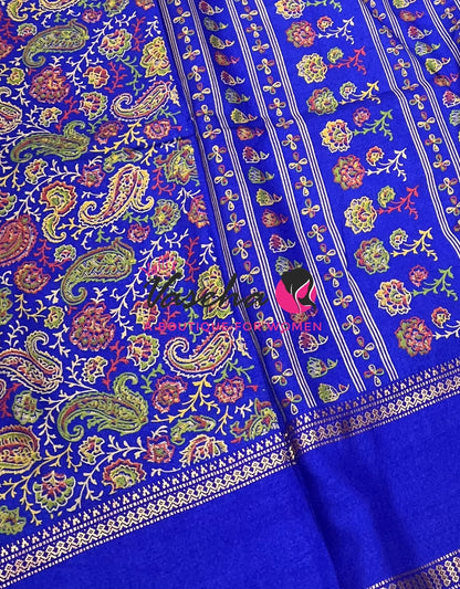 Casual Wear - Fancy Mixed Cotton - Blue Shade - VVFMC007