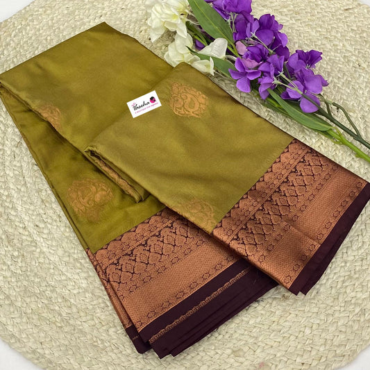 Semi Kanchipuram Soft Silk - VVSSS002