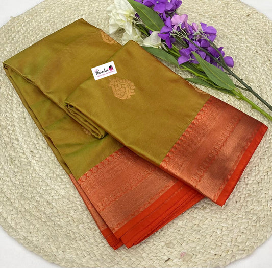 Semi Kanchipuram Soft Silk - VVSSS002