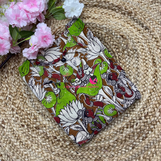 Ready Made - Kalamkari Frock  - VVRKF003