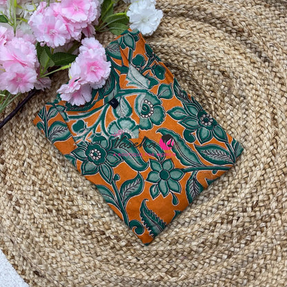 Ready Made - Kalamkari Frock  - VVRKF003