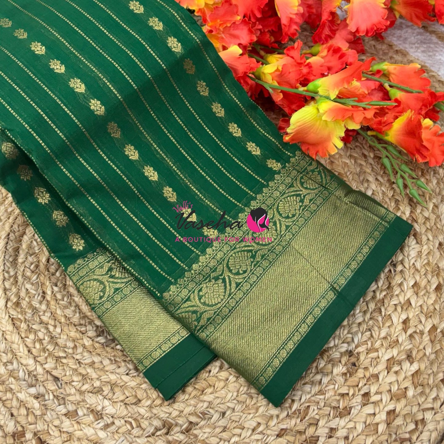 Premium - Kanchi Cotton Saree - VVKCS020