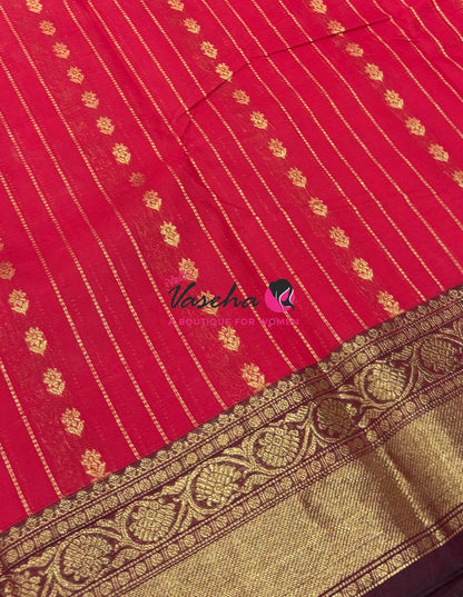 Premium - Kanchi Cotton Saree - VVKCS020