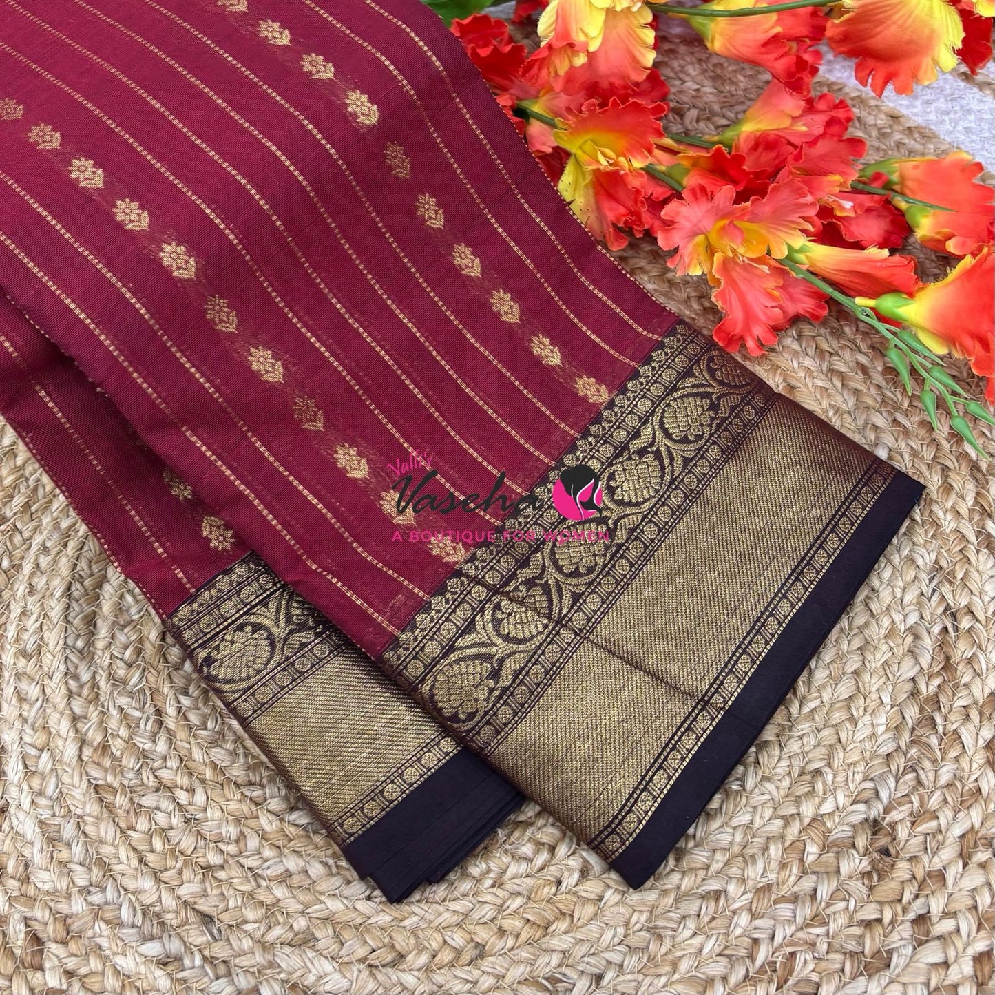 Premium - Kanchi Cotton Saree - VVKCS020