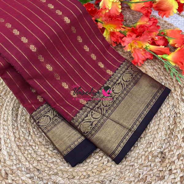Premium - Kanchi Cotton Saree - VVKCS020