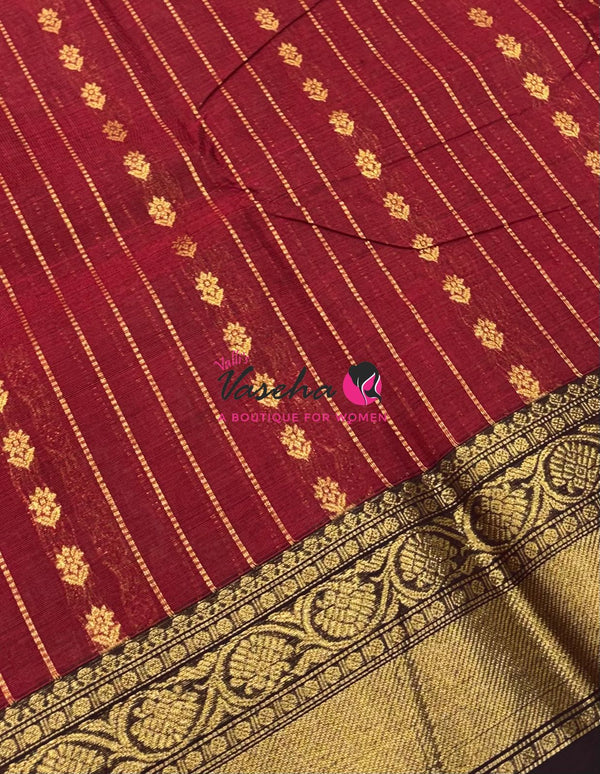 Premium - Kanchi Cotton Saree - VVKCS020