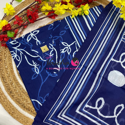 Ready Made | Anarkali Set  |Salwar, Kameez & Duppatta(3pc)|Cotton |VVRMS039