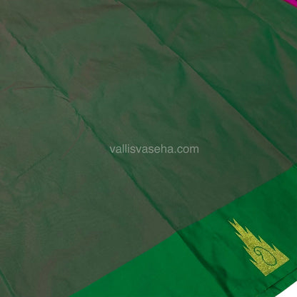 Semi Silk Saree - Kanchi Pattu Style - VVSSS004