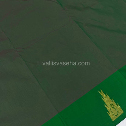 Semi Silk Saree - Kanchi Pattu Style - VVSSS004