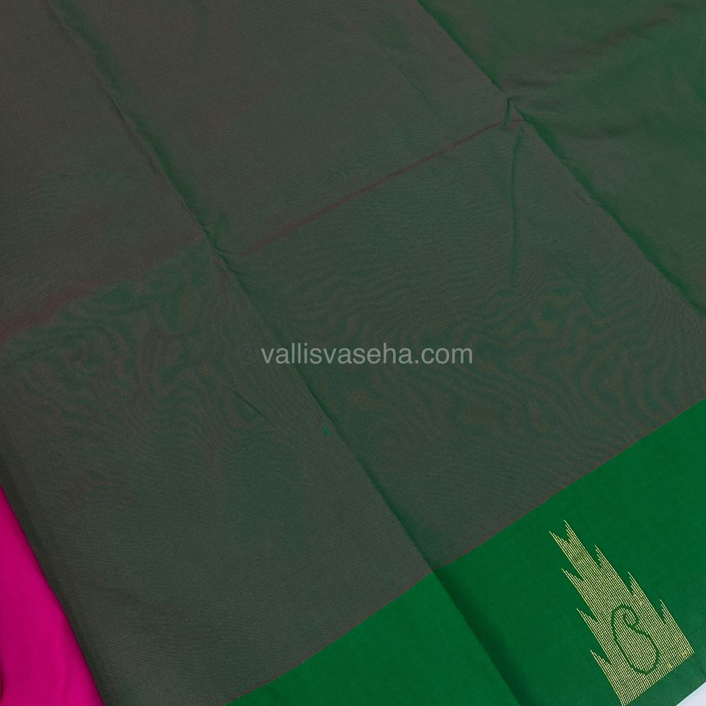 Semi Silk Saree - Kanchi Pattu Style - VVSSS004