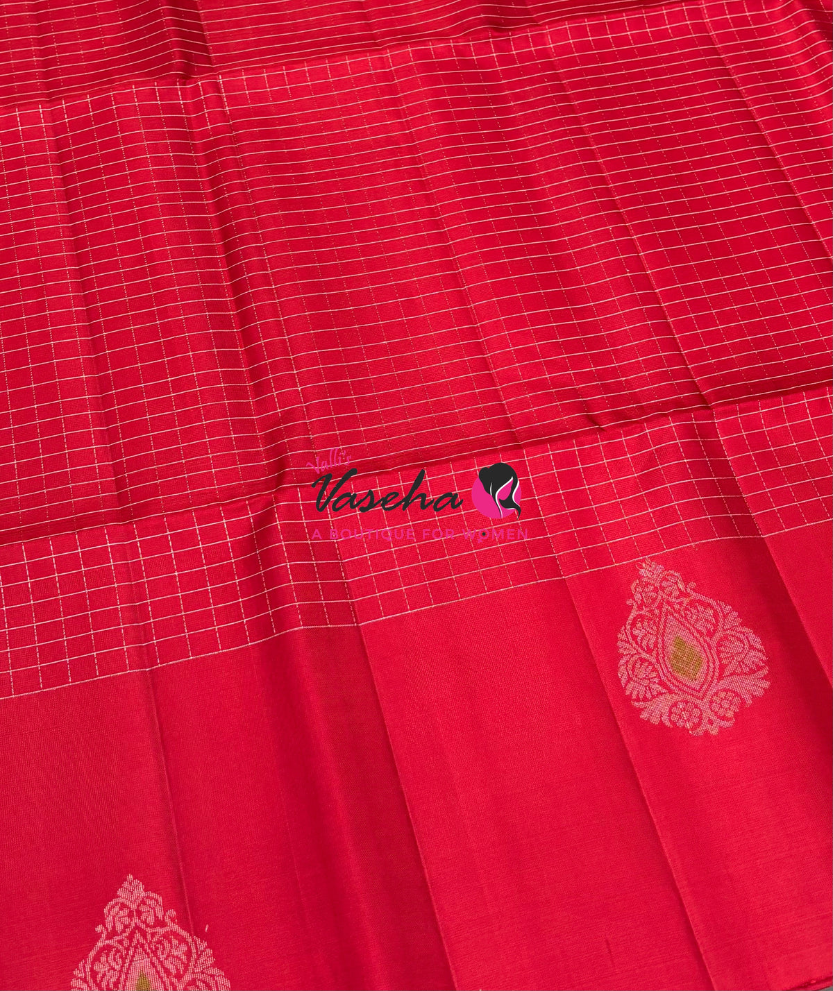 Pure Soft Silk Saree  - Red Shade - VVPSS115