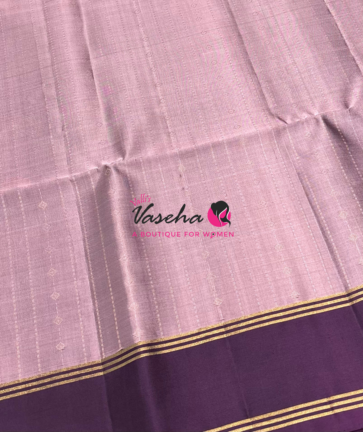 Pure Soft Silk Saree  - Onion Pink & Purple Combo - VVPSS138