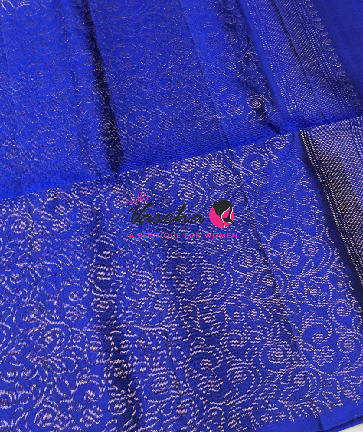 Pure Soft Silk Saree - Blue Shade - VVPSS061