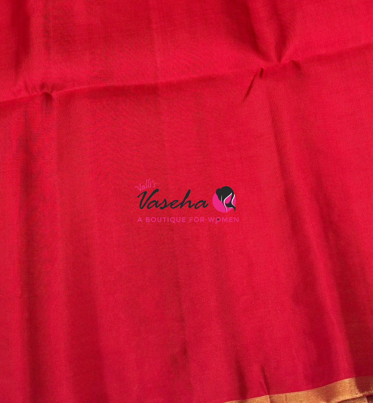 Pure Soft Silk Saree - Red Shade - VVPSS061
