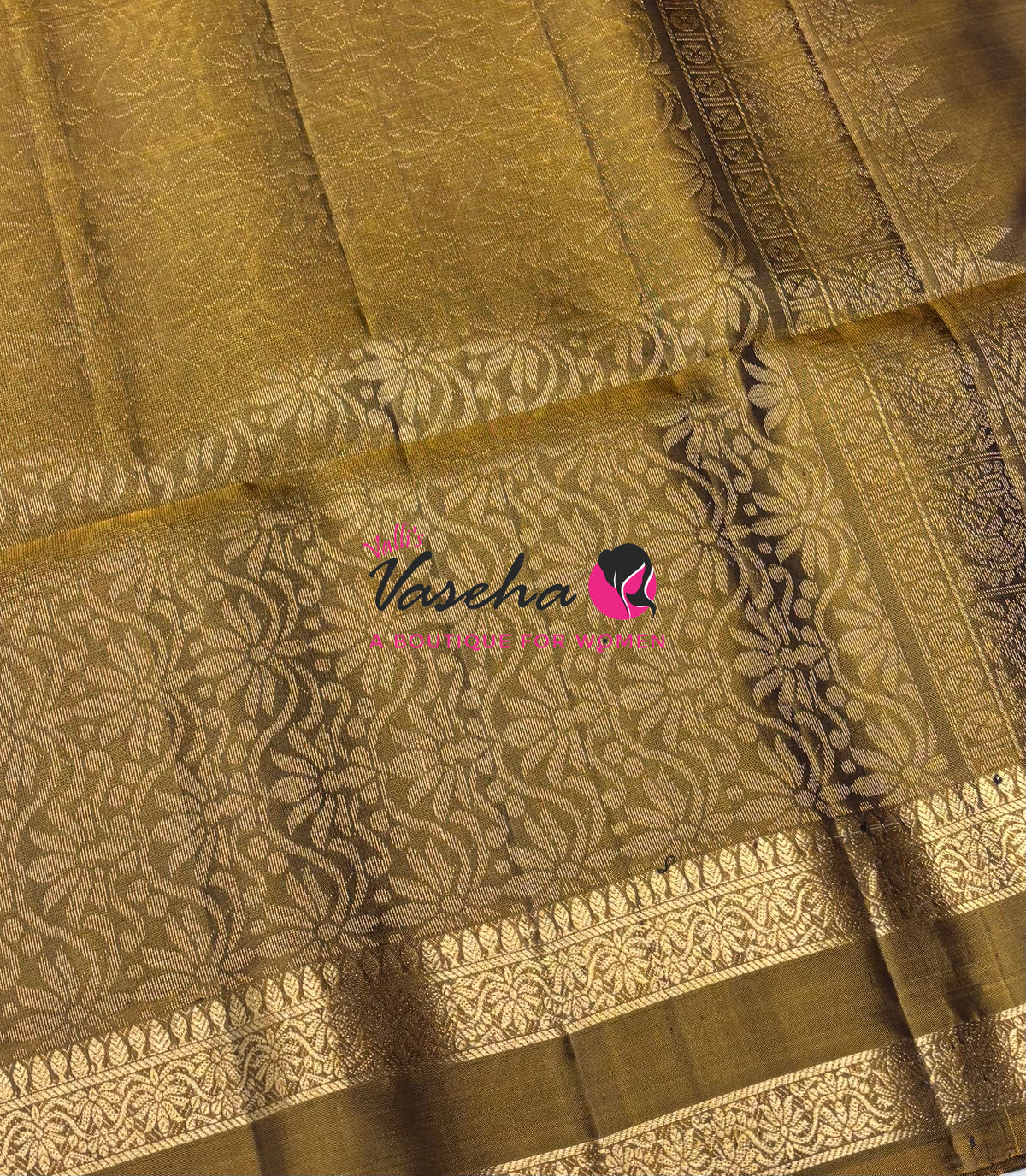 Pure Soft Silk Saree  - Ramar Blue  & Mustard Yellow Combo - VVPSS152