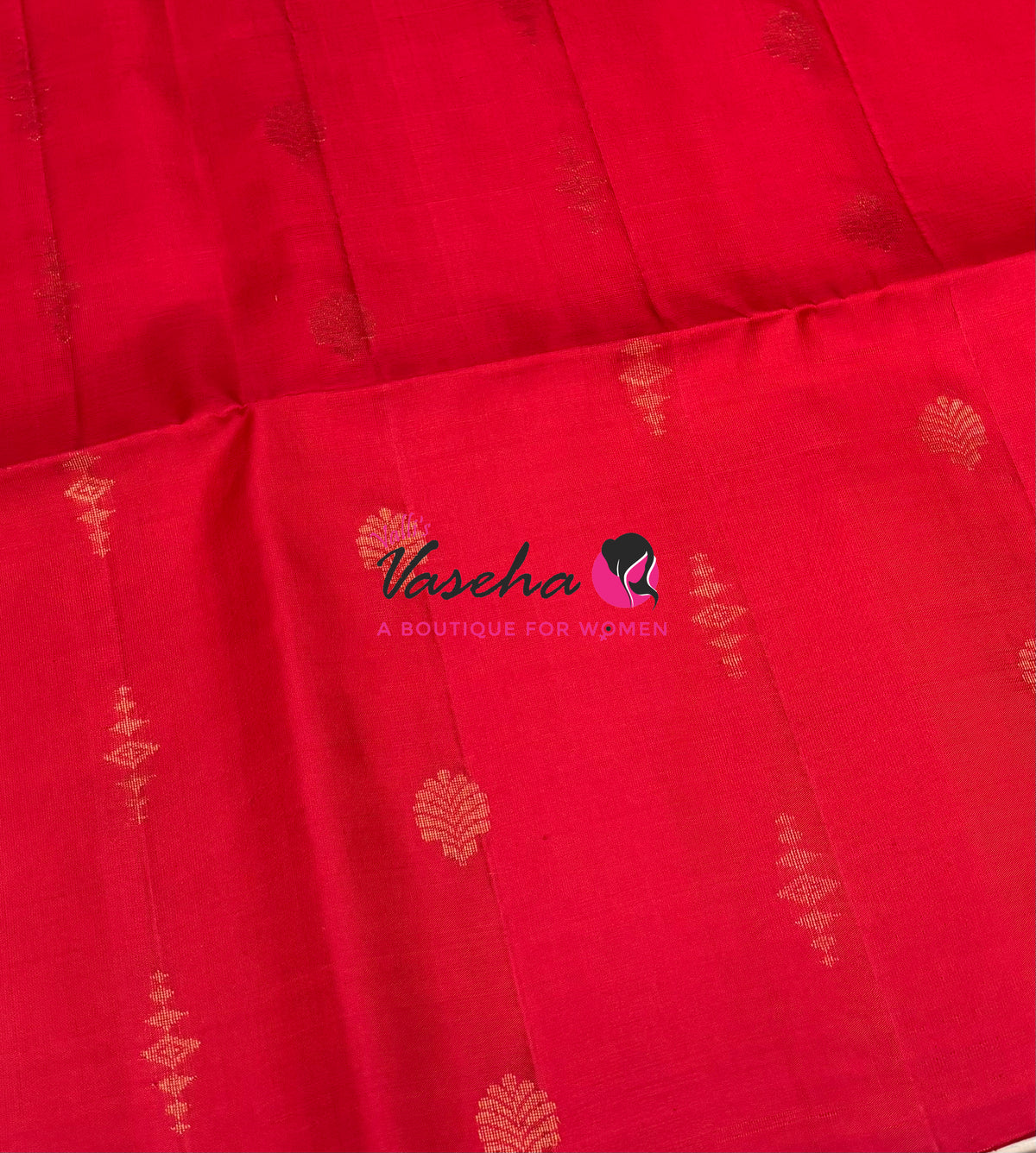 Pure Soft Silk Saree - Red Shade - VVPSS164