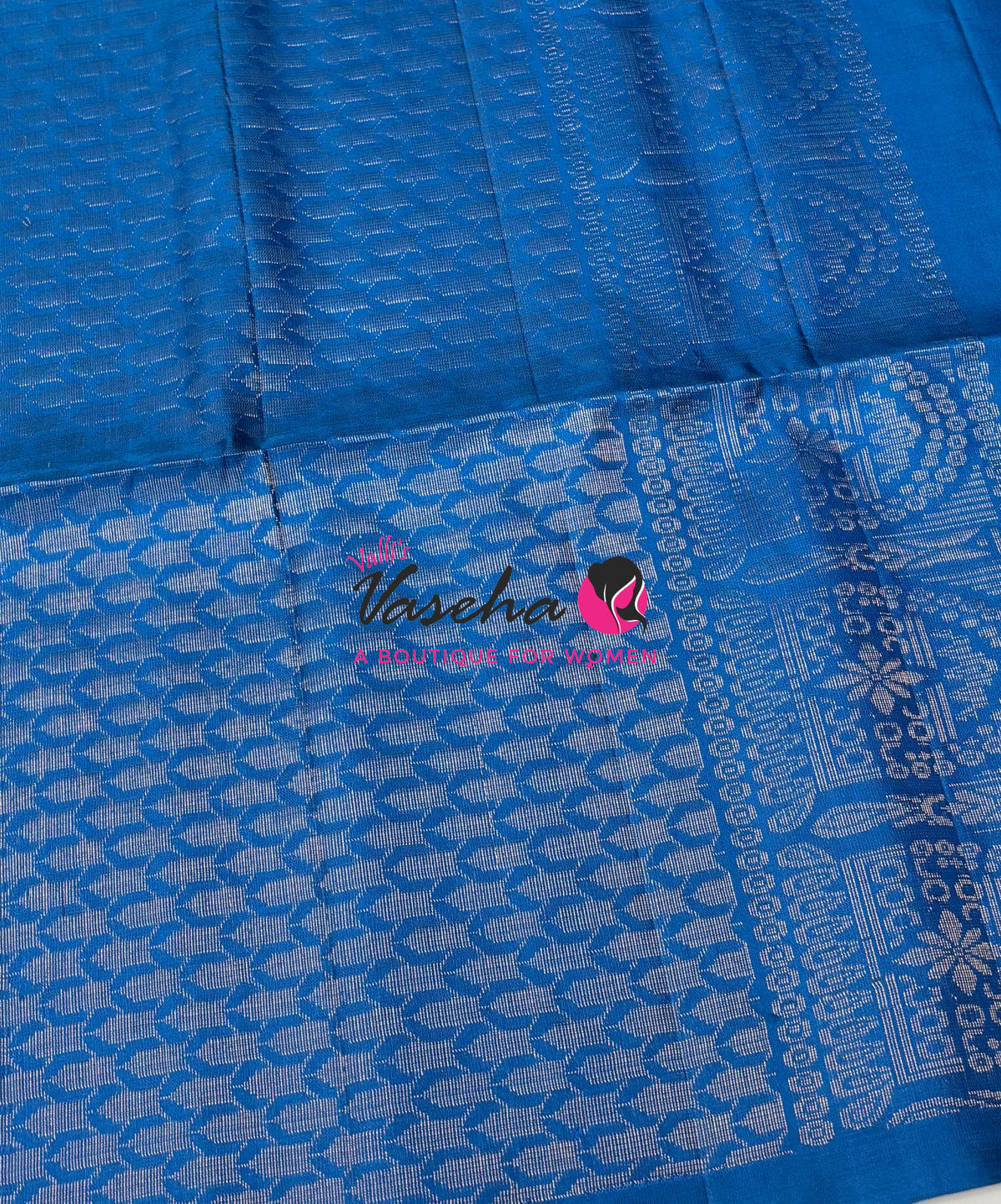 Pure Soft Silk Saree - Blue Shade - VVPSS164