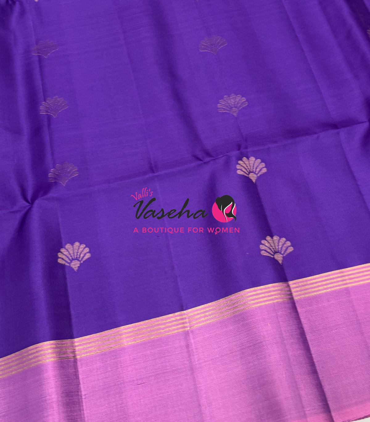 Pure Soft Silk Saree - Purple & Pink Combo - VVPSS164