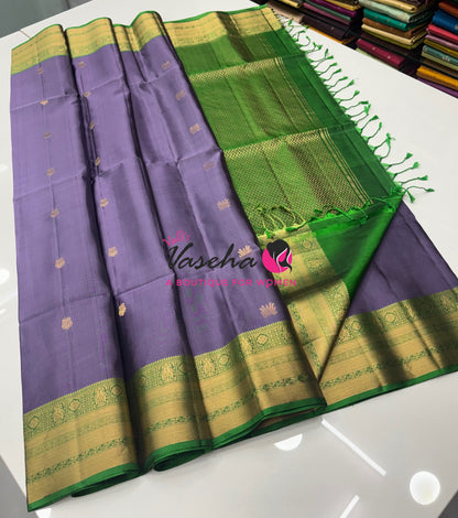 Pure Soft Silk Saree - Kanchi Border - VVPSS015