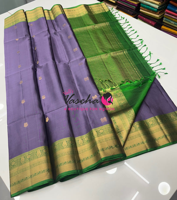 Pure Soft Silk Saree - Kanchi Border - VVPSS015