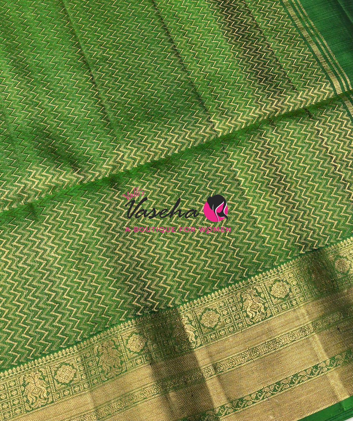 Pure Soft Silk Saree - Kanchi Border - VVPSS015