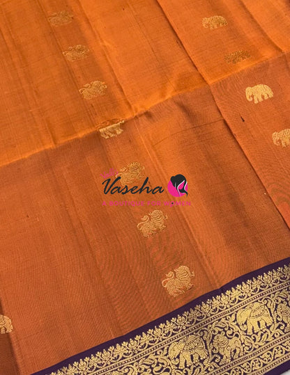 Pure Soft Silk Saree - Kanchi Border  - VVPSS015