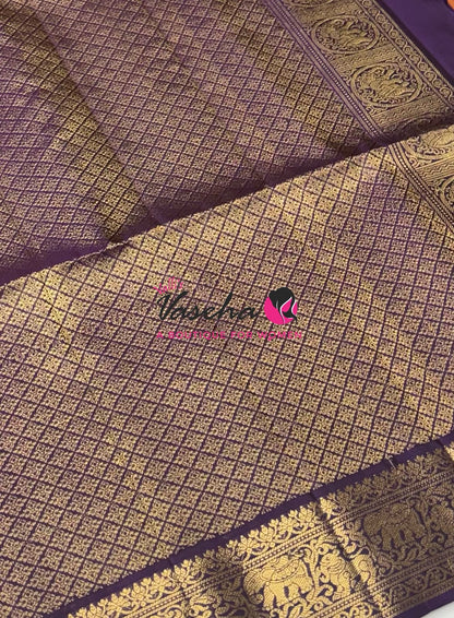 Pure Soft Silk Saree - Kanchi Border  - VVPSS015