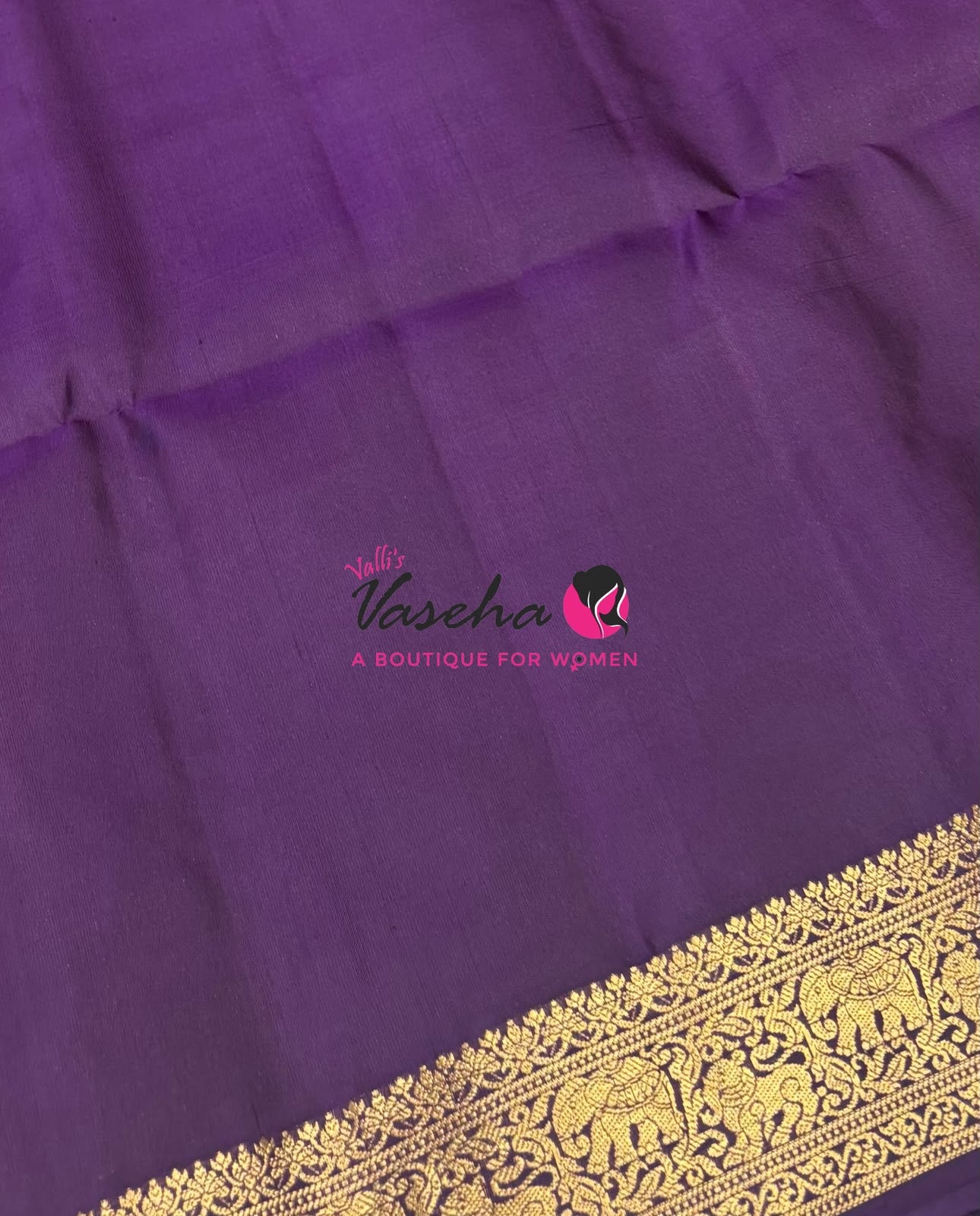 Pure Soft Silk Saree - Kanchi Border  - VVPSS015