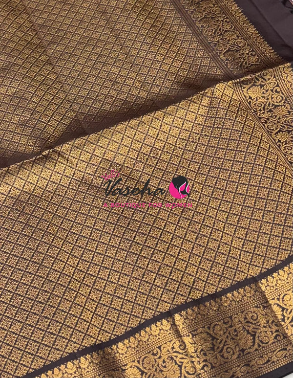 Pure Soft Silk Saree - Kanchi Border  - VVPSS015