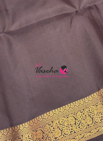 Pure Soft Silk Saree - Kanchi Border  - VVPSS015