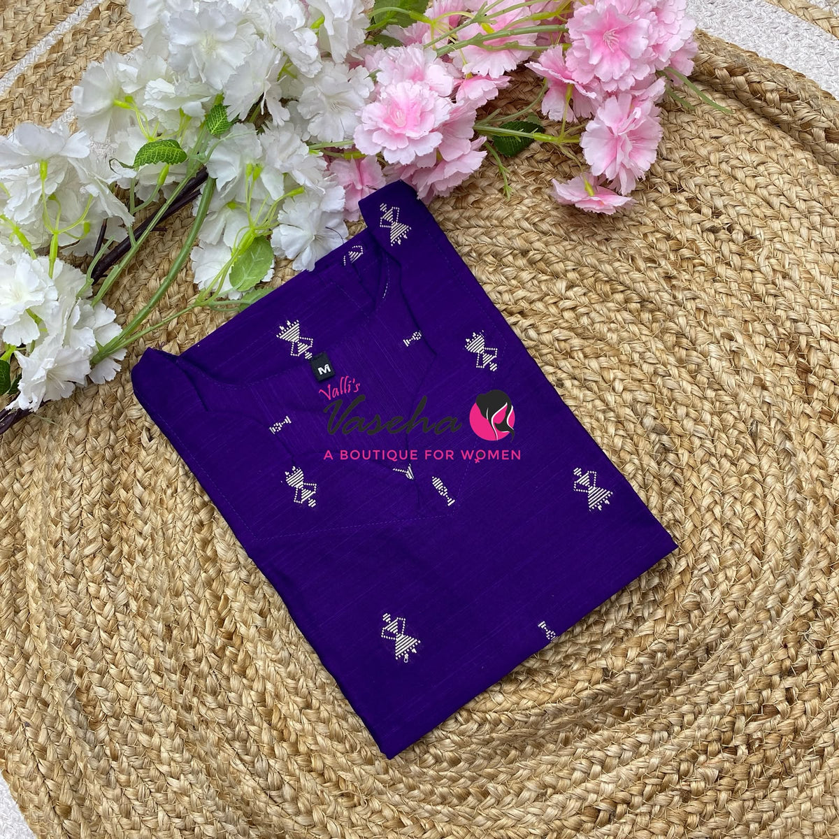 Ready Made - Semi Raw Silk - Kurti - VVRKC006