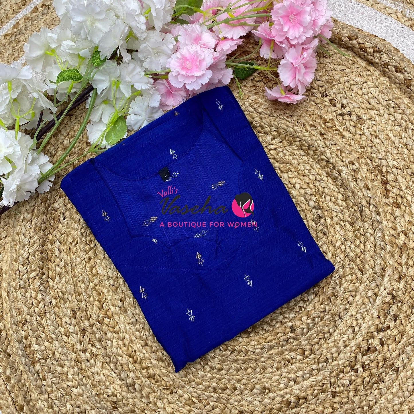 Ready Made - Semi Raw Silk - Kurti - VVSRK001